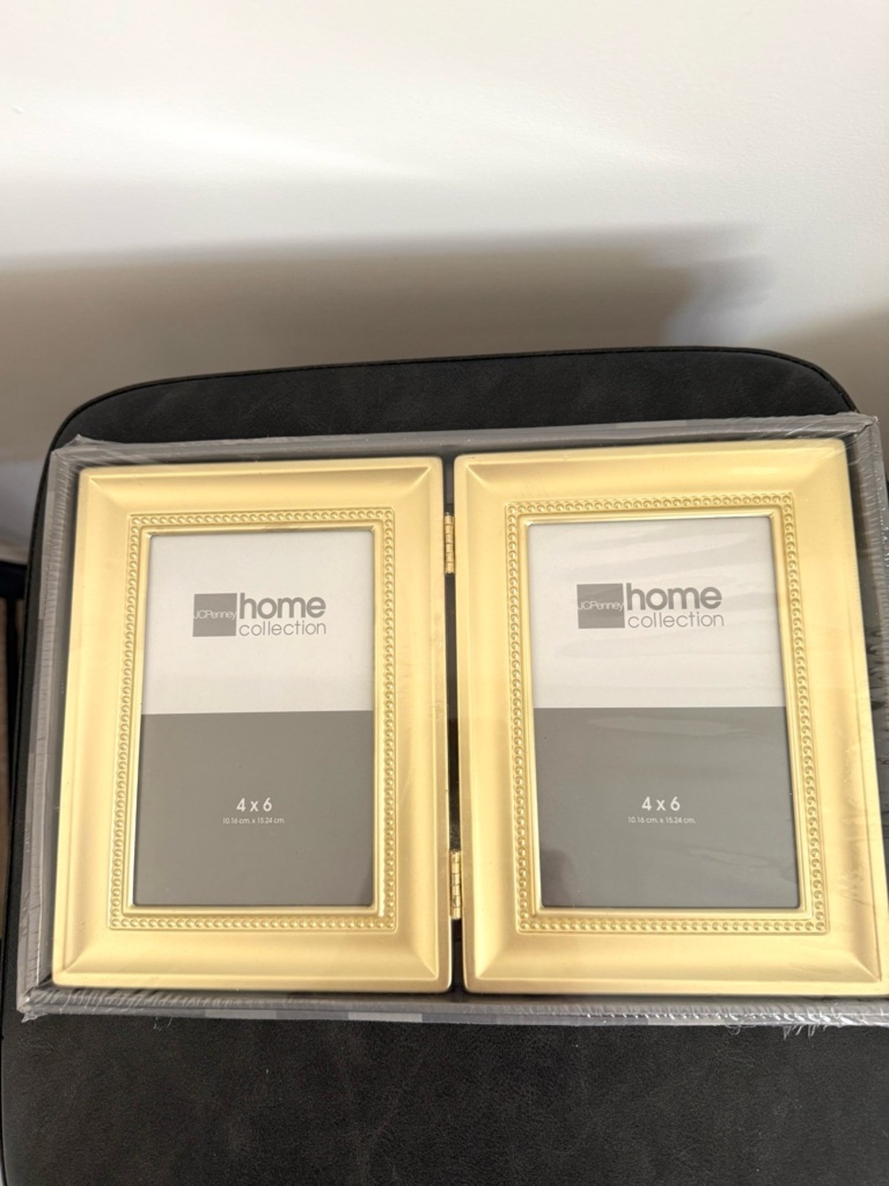 jcpenney Gold Double 4x6 Beaded Edge Picture Frame